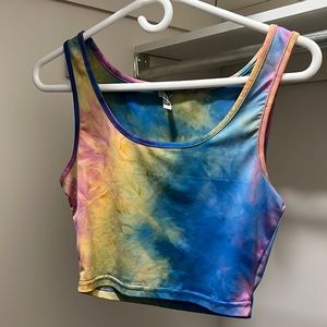 Cropped Tie dye Shirt